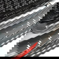 Folie protectie portbagaj in doua straturi, Crom si Aluminiu Polisat 83 x 7,5cm, AVEX