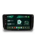 Navigatie Mercedes Benz ML W164 GL X164, Android 12, A-Octacore 4GB RAM + 64GB ROM, 9 Inch - AD-BGA9004+AD-BGRKIT405, AD-BGA