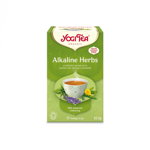 Ceai BIO din plante alcaline, 17 pliculete x 2.1 g, (35.7 g) Yogi Tea, Yogi Tea