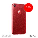 STAR Husa Capac spate Shine Rosu Apple iPhone 7, iPhone 8, STAR