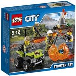 LEGO - City Volcano Explorers - Set pentru începători: Vulcanul - 60120, LEGO