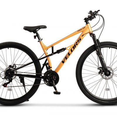 Bicicleta MTB-Full Suspension Velors Trail 2.9 V29271D 29", Negru/Galben