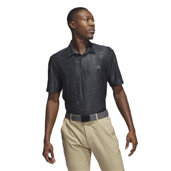 Imbracaminte Barbati adidas Golf Ultimate365 Printed Polo Shirt Black, adidas Golf