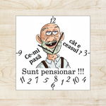 Ceas personalizat pentru pensionare, 1