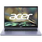Laptop Acer Aspire 3, 15.6 inch FHD, Intel Core i3-1215U, 8GB RAM, 256GB SSD, Free DOS, Violet
