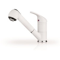 Baterie bucatarie Pyramis FESTIVO monocomanda finisaj Snow