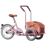 Bicicleta copii Pegas Mini Cargo 1S, Crem Aluna