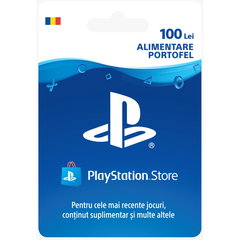 Card Sony PlayStation Store 100 RON