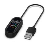 Cablu Date Usb Tactical pentru Xiaomi MiBand 4 5V 0.20m Negru 8596311086137