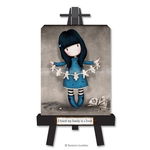 Gorjuss Collectible Canvas Easel Art, 