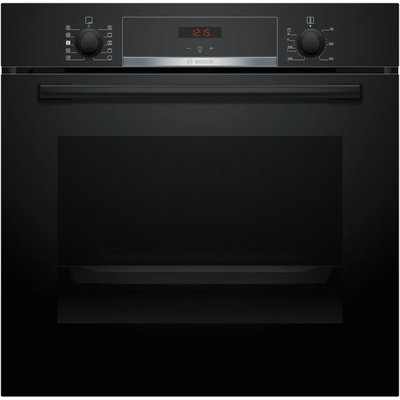 BOSCH Cuptor incorporabil multifunctional cu optiune de aburi BOSCH Seria 4 HQA534EB3, 60x60cm, Negru, BOSCH