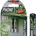 Ansmann Baterie Telefon AAA / R03 800mAh 2 buc., Ansmann