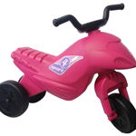 Motocicleta copii cu trei roti fara pedale, mediu, culoarea magenta
