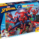 Lisciani LISCIANI MARVEL PUZZLE DF MAXI FLOOR 24 SPIDERMAN, Lisciani