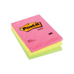 Notes adeziv Yellow liniat,100 file, inFo notes