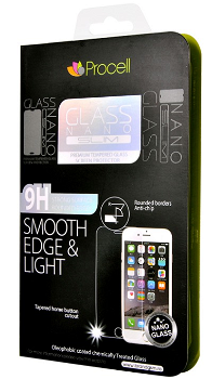 Folie protectie Procell Sticla Temperata (1 fata clear, 9H, 2.5D, 0.30mm) pentru Samsung Galaxy S6 Edge G925