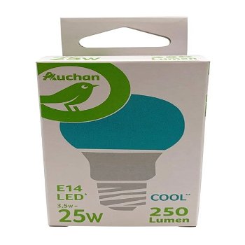 BEC LED Pouce 3.5W E14 EQ25W, lumina rece