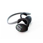 Casti Boompods Sportpods Enduro Dark Grey (in-ear, bluetooth, quick on-ear controls, sweat resistant