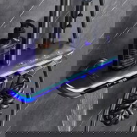 Set baterie coloana dus tip ploaie cu Termometru si lumini LED, Premium, Tenq.ro