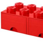 Room Copenhagen LEGO Brick Drawer 8 red - RC40061730, Room Copenhagen