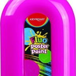 Vopsea poster Keyroad KEYROAD, fluorescent, 300ml, sticla, roz neon, Keyroad