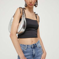 Hollister Co. top femei, culoarea negru, Hollister Co.