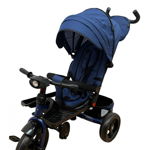 Tricicleta cu scaun reversibil si pozitie de somn, SL02 - Albastru