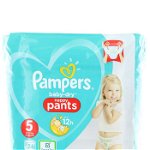 Pampers scutece chilotel nr. 5 12-17 kg 26 buc Baby-Dry
