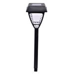 Lampa Led solara, Negru, Plastic, 40 cm, 