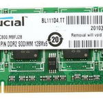 Memorie Crucial CT12864AC800, DDR2, 1GB, CL6, 800MHz