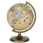 Glob geografic rotativ Travel, harta politica, cartografie limba engleza, diametru 22 cm, 