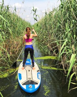 Stand up paddle - vasleste pe placa de surf pe lacul Snagov sau in delta Neajlovului voucher valabil 12 luni de la achiziție Bucuresti