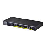 Switch GS108PP Unmanaged Gigabit Ethernet (10/100/1000) Black Power over Ethernet (PoE), NetGear