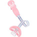 Curaprox Baby Dummy Holder clips pentru suzetă Pink 1 buc, Curaprox