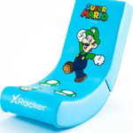 X Rocker Nintendo Video Scaun Luigi albastru, X Rocker