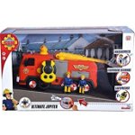 Masina de pompieri Simba Fireman Sam Mega Deluxe Jupiter cu 2 figurine si accesorii, Best Office