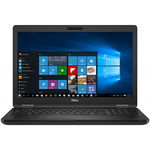 Laptop DELL Latitude 5590, cu procesor Intel Core i7-8650U, 15.6inch, RAM 16GB, SSD 512GB, Intel UHD Graphics 620, Windows 10 Pro, Black