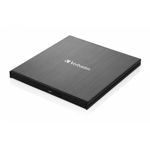 Verbatim Unitate optica externa Verbatim Slimline Blu-ray writer, USB-C, Negru, Verbatim