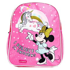 Rucsac gradinita cu 2 buzunare 30x26x10 cm Minnie