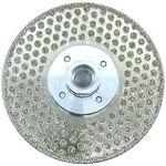 Disc DiamantatExpert Galvanizat pt. taiere si slefuire - Marmura, Gresie, Piatra 125xM14 (mm) Premium - DXDY.CNG-MC.125.M14