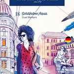 Marker solubil 2 capete gold 18 buc/set Faber-Castell, Faber-Castell