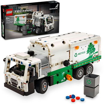 Lego Technic Autogunoiera Mack LR Electric, 8+ ani