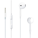 Casti in ear, EarPods, Jack, Stereo, MD827ZM/B pentru iPhone 5/5S/5SE/6/6S/6PLUS , Alb, Oem