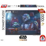 Schmidt Spiele Thomas Kinkade Studios: Star Wars The Mandalorian – Two for the Road, Jigsaw Puzzle (1000 pieces), Schmidt Spiele