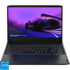 Notebook Lenovo IdeaPad 3 15IHU6 15.6" FHD Intel Core i5-11300H 16GB 512GB SSD NVIDIA GeForce GTX 1650 4GB No OS Shadow Black