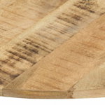 Blat de masă, 70 cm, lemn masiv de mango, rotund, 15-16 mm, Casa Practica