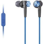 Casti audio in-ear, Sony, MDRXB50APL.CE7, Control Telefon, Extra Bass, Albastru