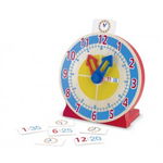 Ceas educativ din lemn Melissa and Doug