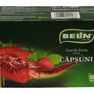 Ceai Belin Standard Capsuni, 100 plicuri, 200 gr., Belin