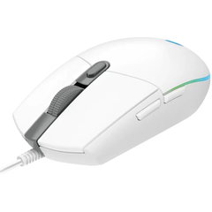 Mouse Gaming Logitech G203 Lightsync RGB White 910-005797